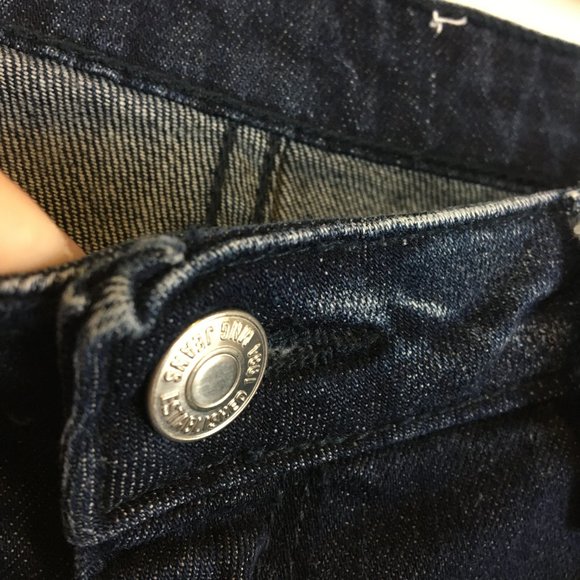 MNG Collection Dark Wash Distressed Skinny Jeans - Picture 3 of 8